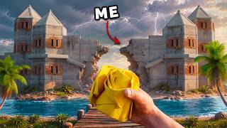 I Built the Mightiest Solo Sea Fortress in Rust...