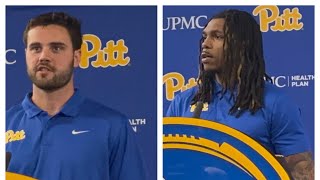 Newcomer intros: Transfer QB Holden Geriner and transfer RB La’Vell Wright meet with the media 