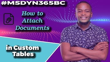 How to attach documents in custom tables in Microsoft Dynamics 365 Business Central AL Programming.