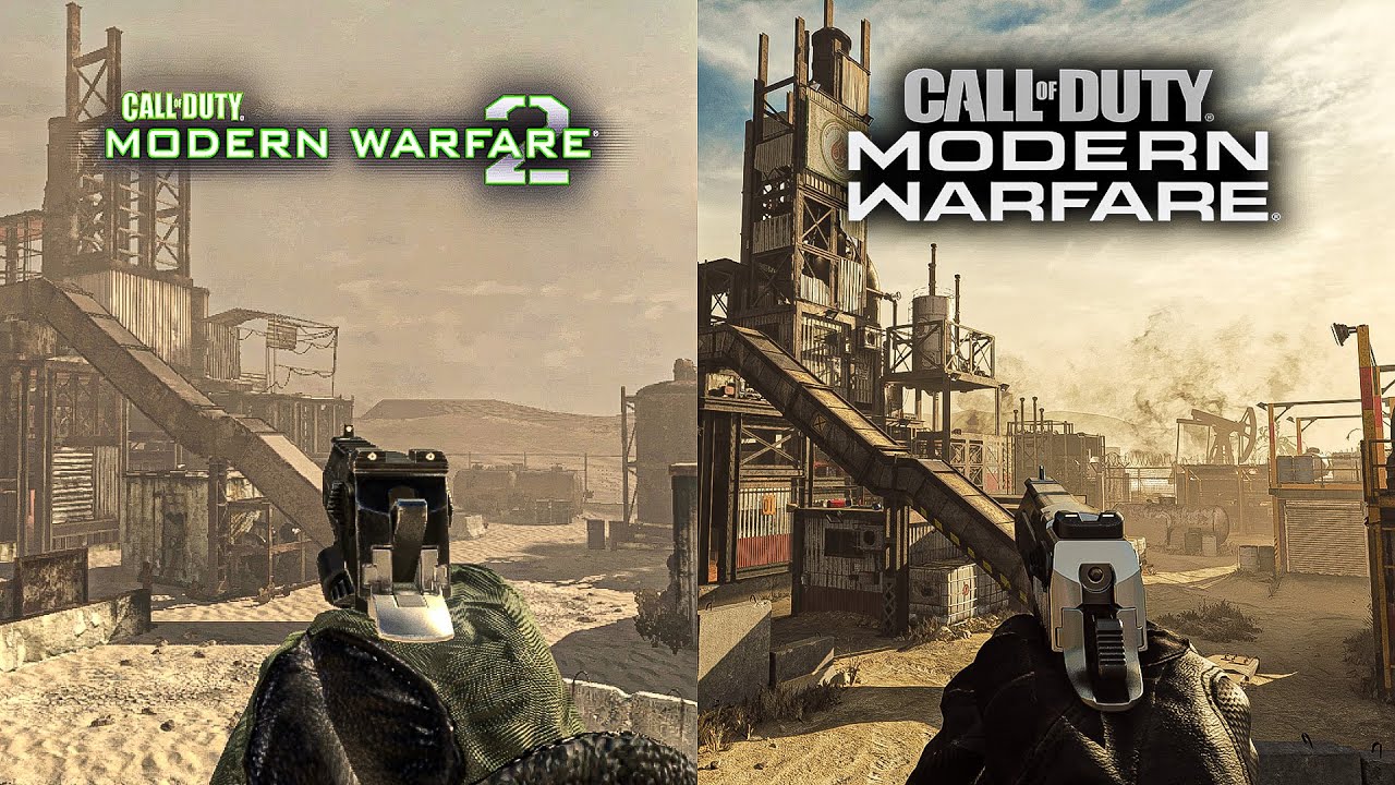 Call Of Duty Modern Warfare 2 Multiplayer Remastered Mod showcases the Rust  Map