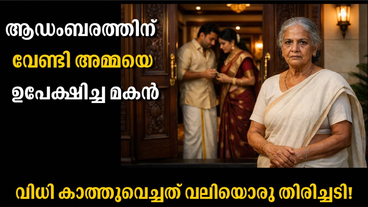 ആഡംബരത്തിന് വേണ്ടി അമ്മയെ ഉപേക്ഷിച്ച മകൻ, വിധി കാത്തുവെച്ചത് വലിയൊരു തിരിച്ചടി! Emotional story