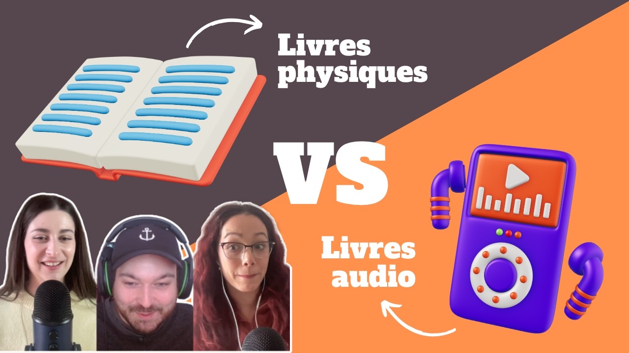 Audiobooks vs livres : qui gagne ?