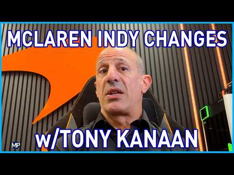 McLaren IndyCar Driver Changes with Tony Kanaan