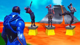 DANCE But DON'T Fall In The LAVA! (Fortnite Simon Says)