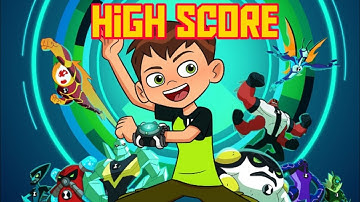 Ben 10 Alien Run , Android phone game play,  2800 meters Running and High score.