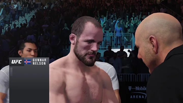 Conor Mcgregor vs Gunnar Nelson UFC 4 Simulation (AI)