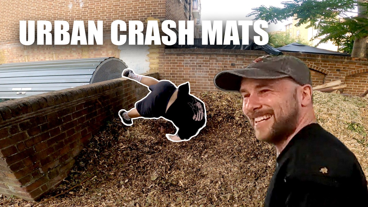 Full sends into the urban crash mats!