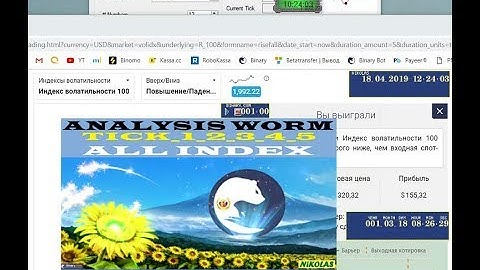 ALL INDEX Analysis WORM Tick_1_2_3_4_5 Binary.com