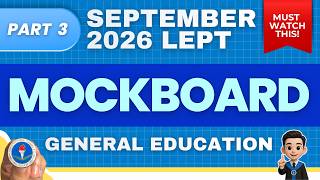General Education Mock Board Exam (Part 3) | LET Reviewer September 2026