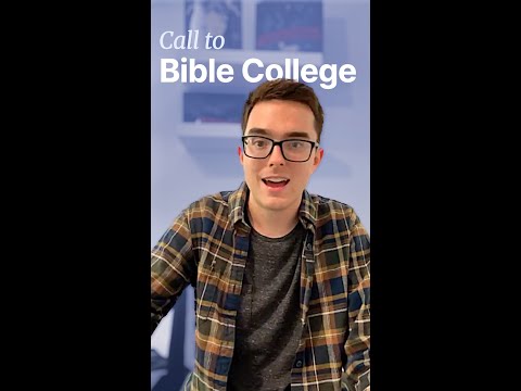 The Story of My Call to Bible College