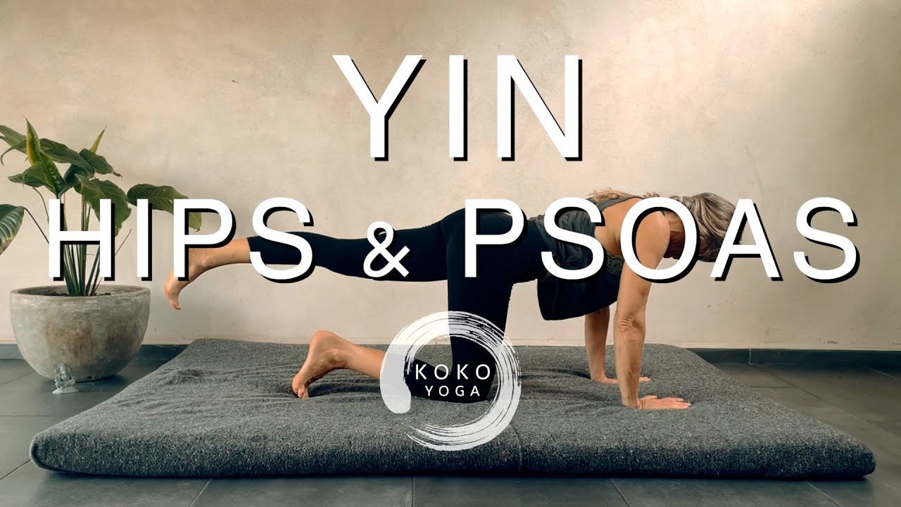 Yin Yoga Flow To Release Hips & Psoas and Stuck Emotions / 60 Min - YouTube