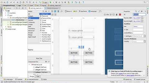 Android ile Mobil Programlama - Ders 2(Butona Tıklama, EditText, Hesap Makinesi)