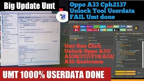 Oppo A33/a53/a53s Umt Unlock Done 100% || Unlock tool frp Userdat FAIL done umt 100% Tested