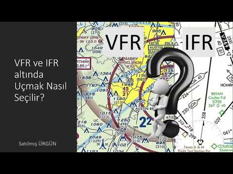 Video: VFR koşulları için gereken minimum görünürlük nedir?