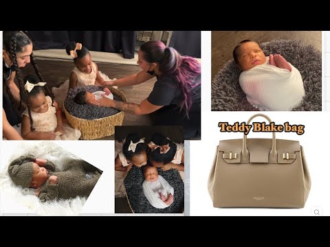 Premye Photoshoot Baby Gian ak Fanmiy lan | TEDDY BLAKE Bag Review