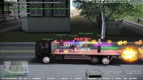 GTA [SA-MP] UIF server - Punchinello - Mobile Party بطني بتضحك
