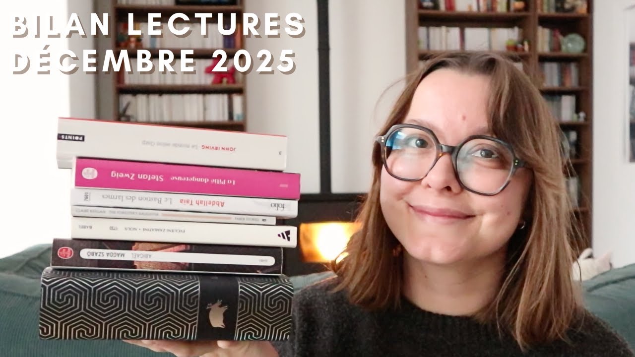 Mes dernières lectures de 2025 📚