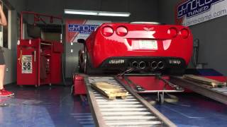c6 z06 on dyno - Stock Stock C6 Z06 Corvette On The Dyno