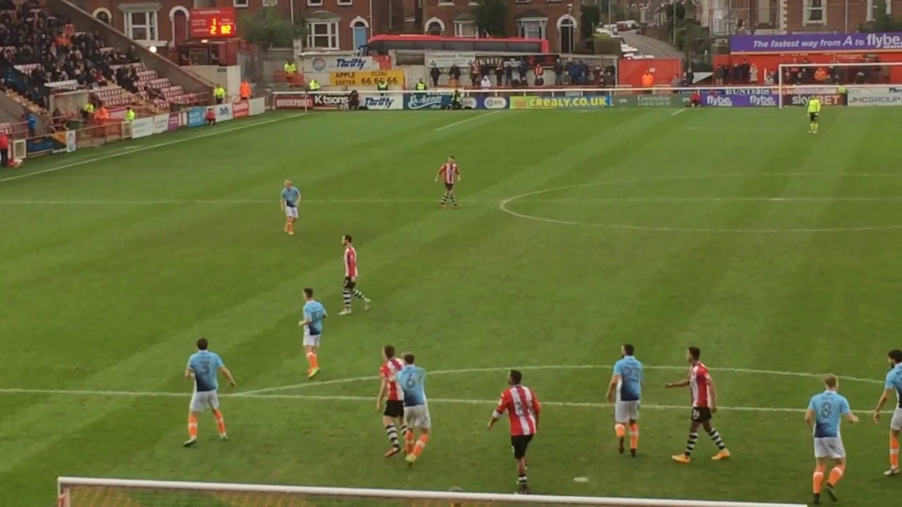 Exeter City v Blackpool 25th February 2017