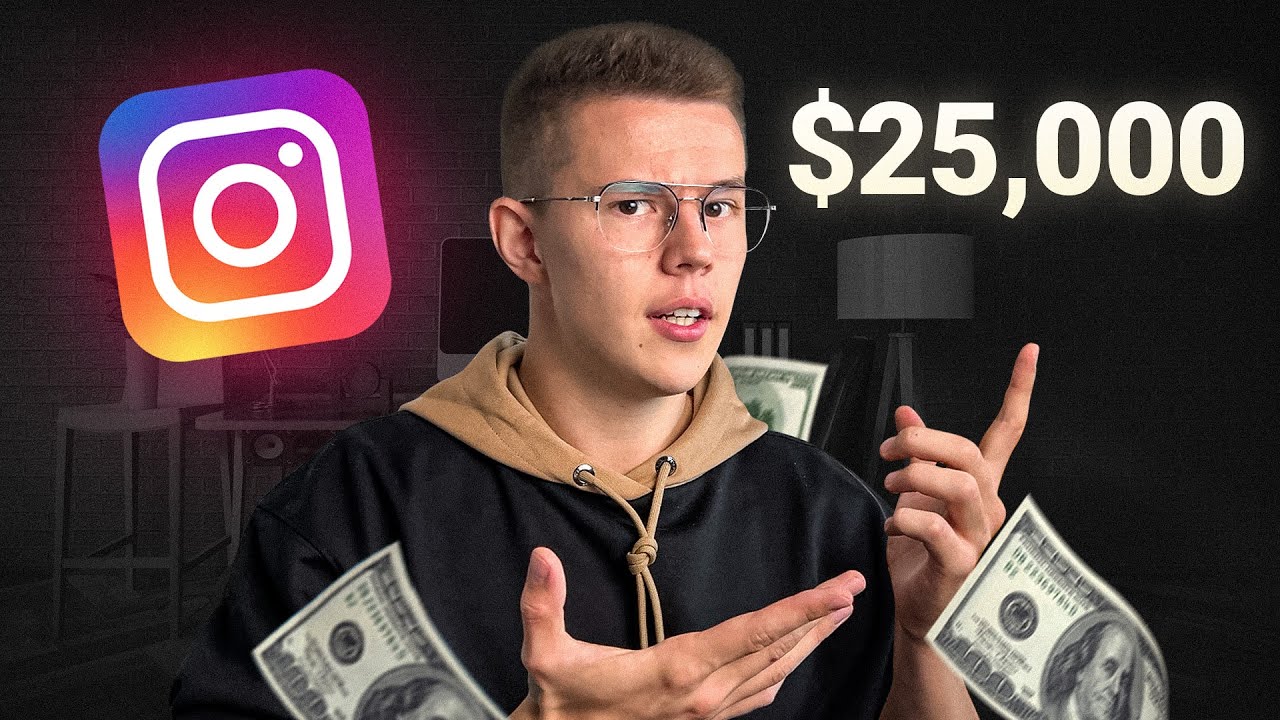 How I Made $25,200 From 1,050 Instagram Follower Account In 30 Days?