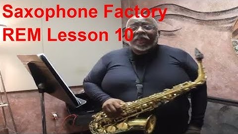Saxophone Factory Rubank Lesson 10
