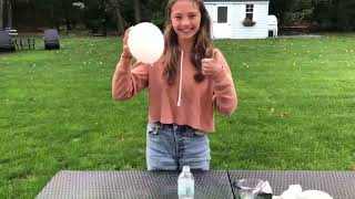 Team 195 At Home Diy Stem Videos Blow Up A Balloon With Baking Soda And Vinegar