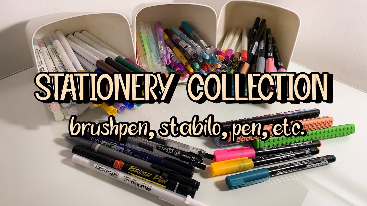 stationery collection 2 indonesia🇮🇩 YouTube