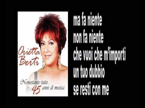 ORIETTA BERTI - IO TI DARO' DI PIU' - Lyrics & Karaoke.avi