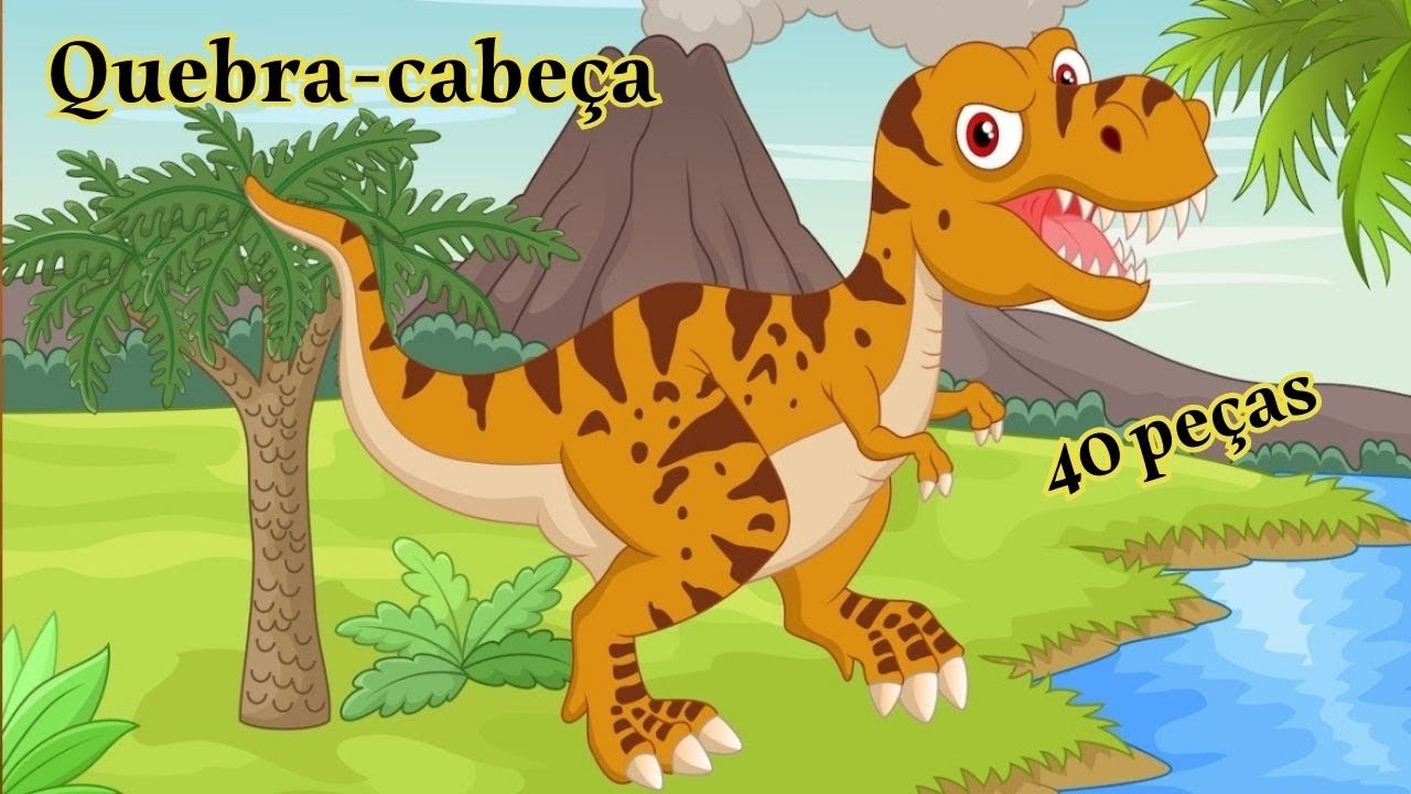 Dinosaur land 🦕: quebra-cabeça de dinossauro para crianças jogos