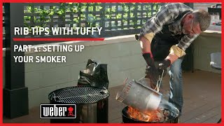 How to Set Up Your Smoker | Rib Tips with Tuffy