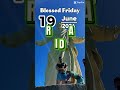 Blessed friday to everyone june 19,2026 thank you lord #prayer #blessedlife #friday #shorts