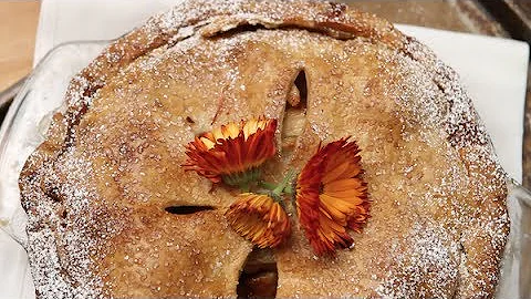 Leslie Mackie's Apple Brown Sugar Pie