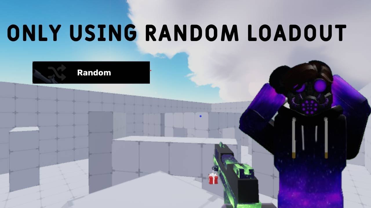 Only using random loadout in Rivals - YouTube