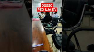 OSSSC PEO JA DV #osssc #ossscpeorecruitment2023 #ossscpeo #peoja #competitive #documentverification