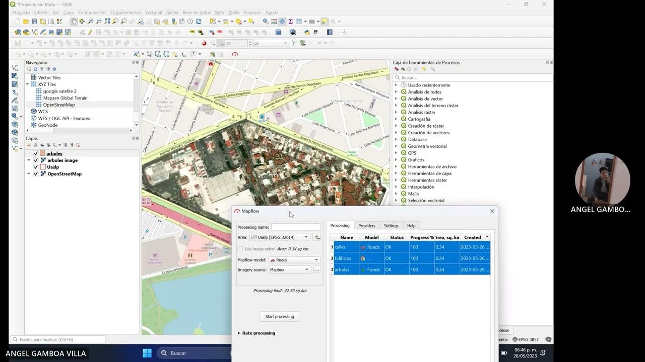 Mapflow QGIS - YouTube