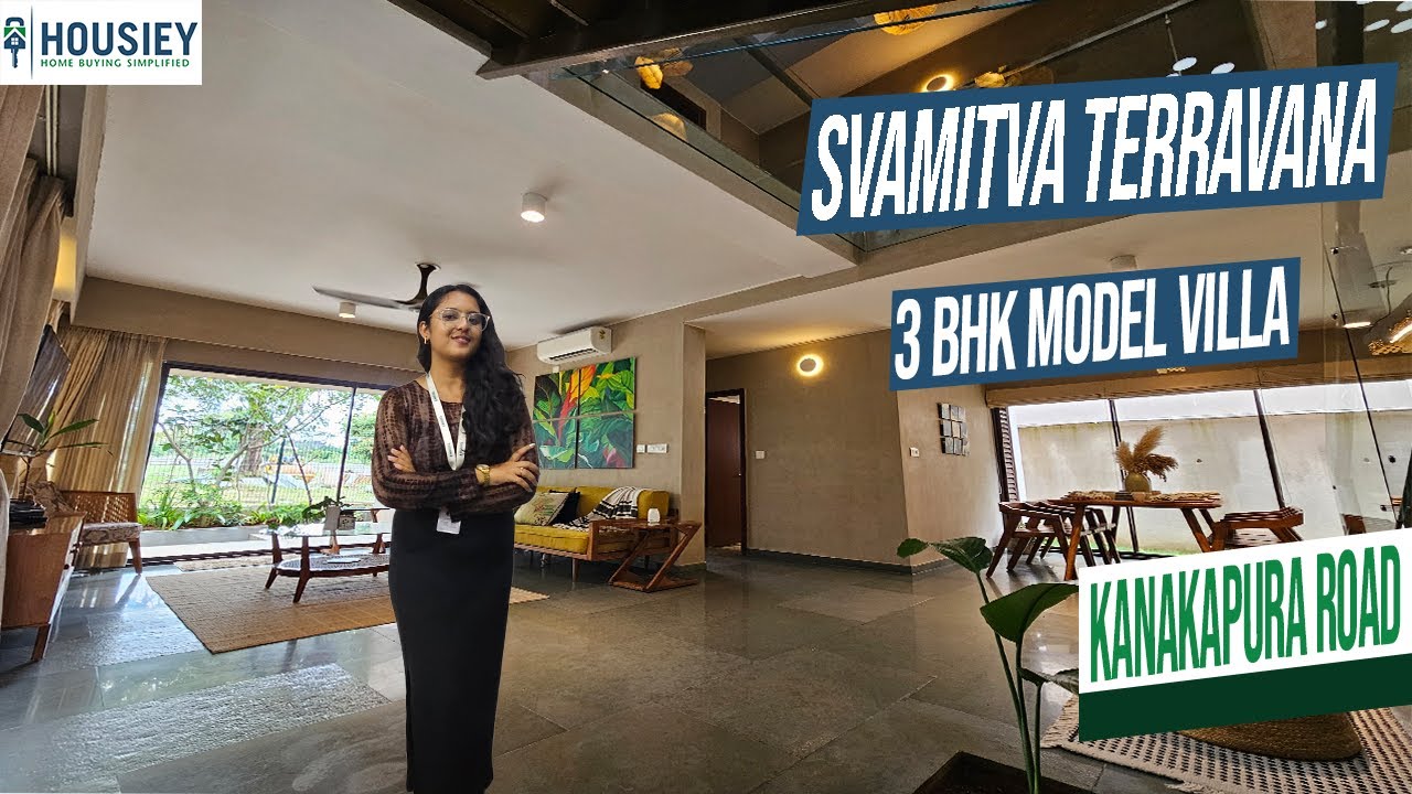 Svamitva Terravana | 3BHK Luxury Model Villa Tour in Kanakapura Road | Price, Location & Review 2025