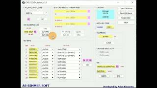 CAS 1/2/3/3+ editor