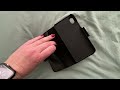 iPhone XR Leather Wallet Case, Crave Vegan Leather Guard