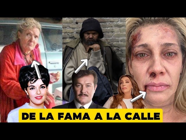 FAMOSOS que terminaron VIVIENDO EN LA CALLE entre la BASURA y OLVIDO -  YouTube