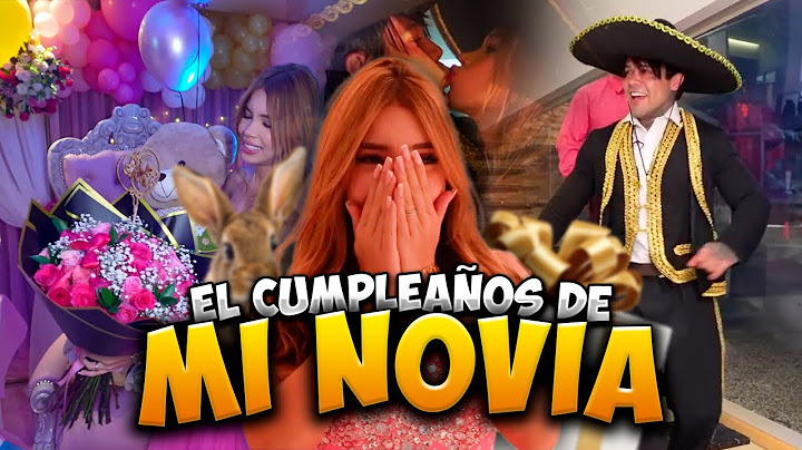Sorpresa de cumpleaños para mi novia | Yeferson Cossio