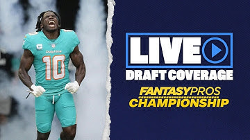 FantasyPros Championship Weekly Live Draft Coverage #3