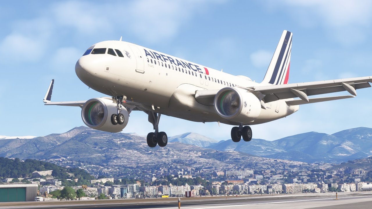 Нант - Ницца | Авиасимулятор Air France A320