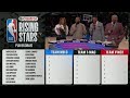 Rising Stars Draft With GMs Carmelo Anthony Vince Carter And Tracy McGrady