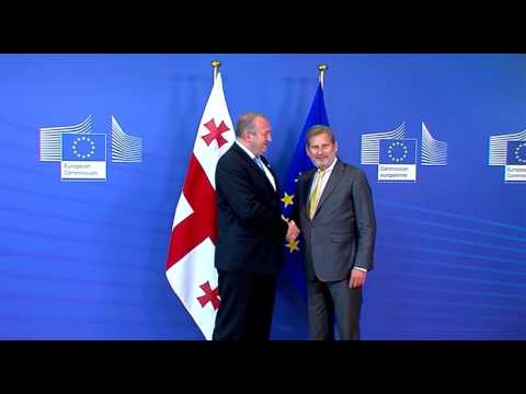 პრეზიდენტის შეხვედრა იოჰანეს ჰანთან