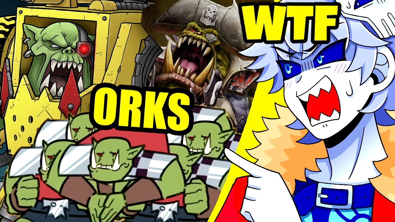 100% Blind Reaction To Every Single Ork Clan's History & Lore | Warhammer 40K
