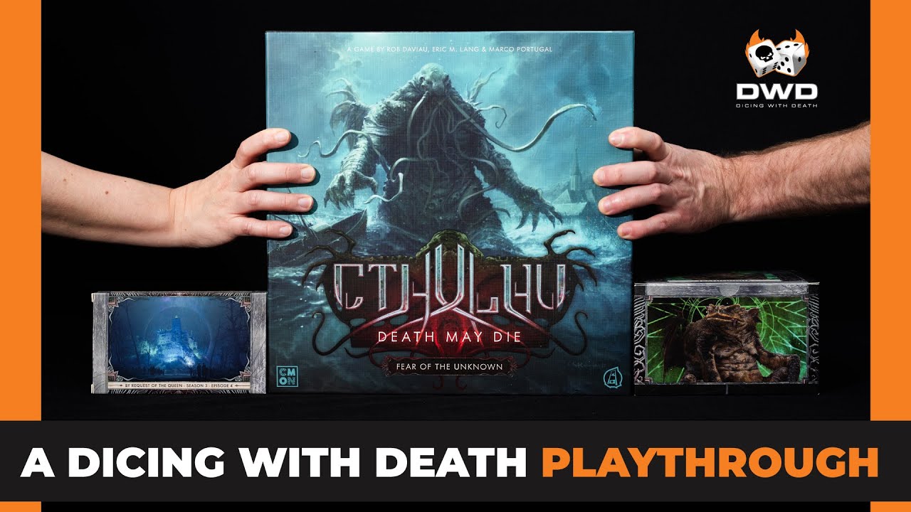 Cthulhu Death May Die Season 3 KS版 Cthulhu: Death May Die - Fear of the Unknown Launches on Kickstarter