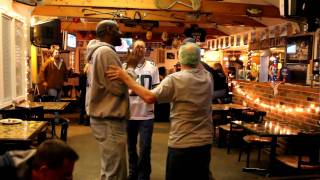 Celebrating Greg Jennings TD in Super Bowl XLV