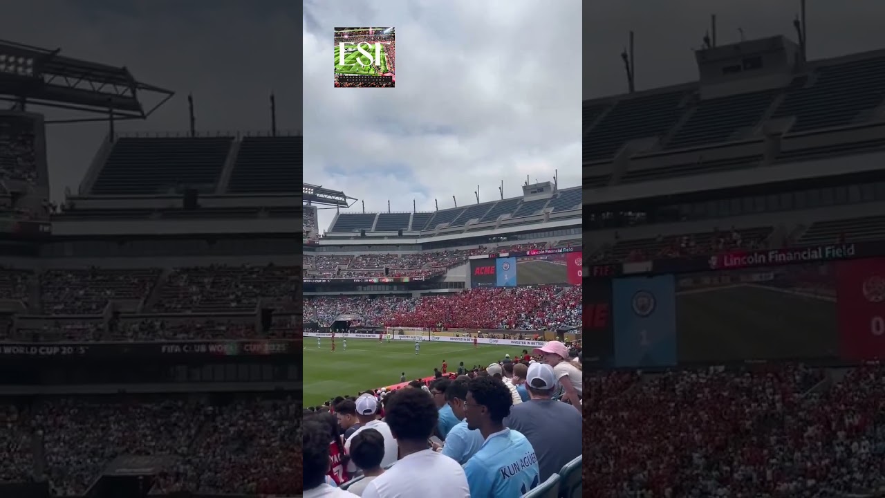 Clip from the crowd | Wydad Casablanca fans against Manchester City