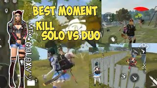 MONTAGE KILL SOLO VS DUO || MENIT PERTAMA KILL 7 AUTO RATA SATU SERVER . #FREEFIRE