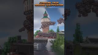 Fishing around shepperton #shortvideo #shorts #minecraft #vistv #short #minecraftcreate #createmod
